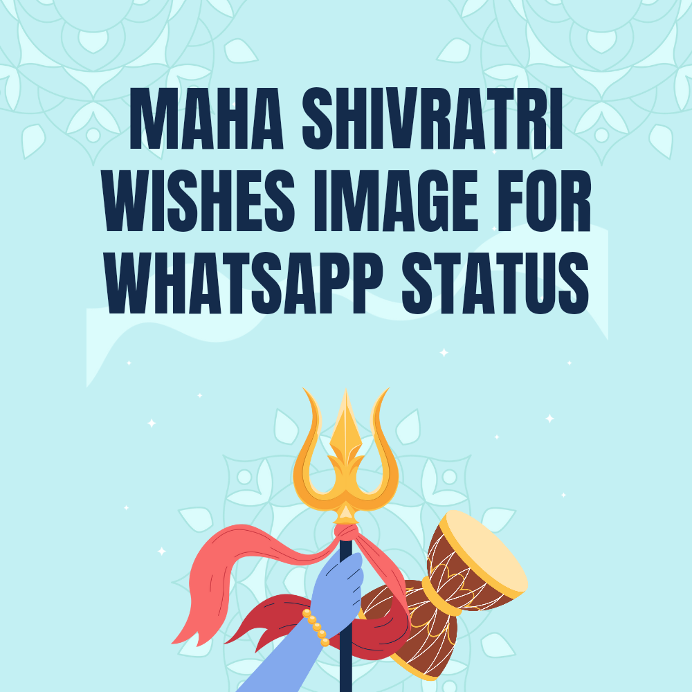 Happy Mahashivratri Day Wish Card Card