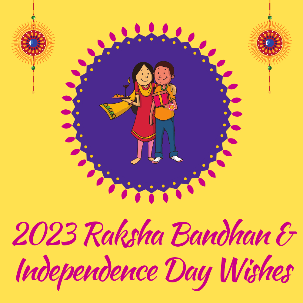 Happy RakshaBandhan Wish Card Card