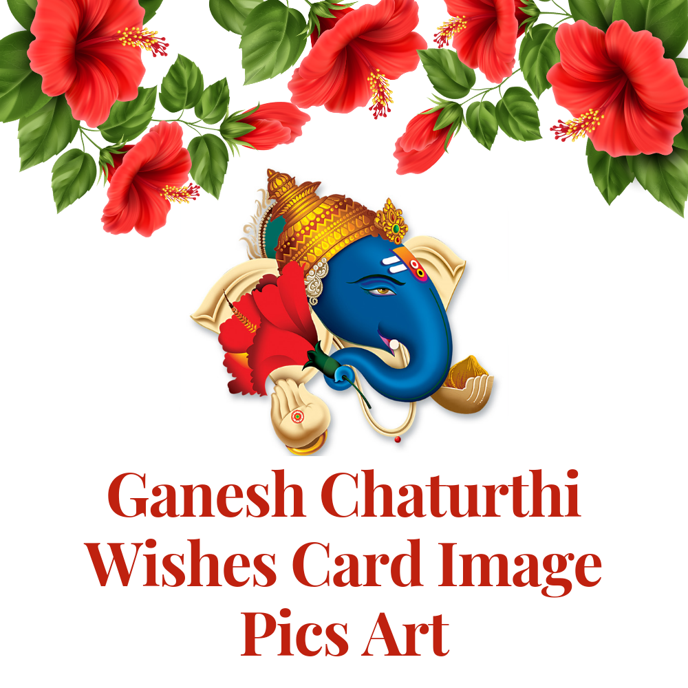 Happy Ganesh Chaturthi Wish Card Card