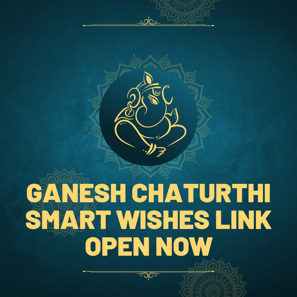 Happy Ganesh Chaturthi Wish Card Card